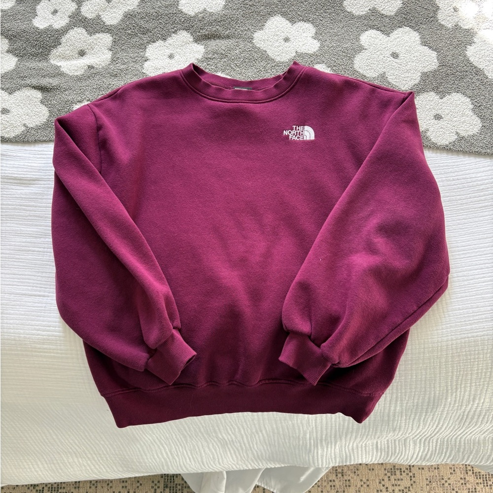 The North Face Purple Crewneck Sweatshirt
